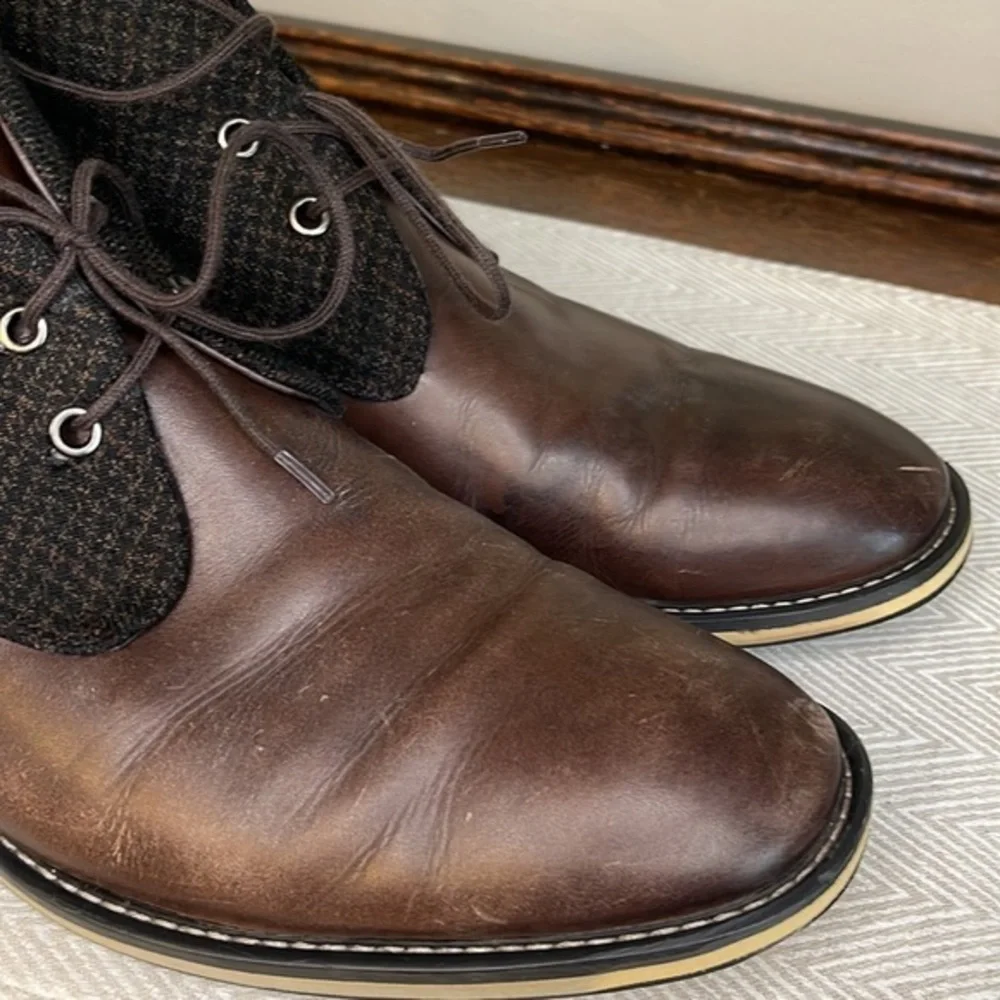 Zanzara Men's Nebot Chukka Boots,Brown, 10.5‎